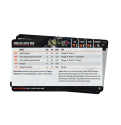 Warhammer 40K: Kill Team - Wrecka Krew - Datacards