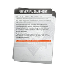 Warhammer 40K: Kill Team - Kommandos Datacards