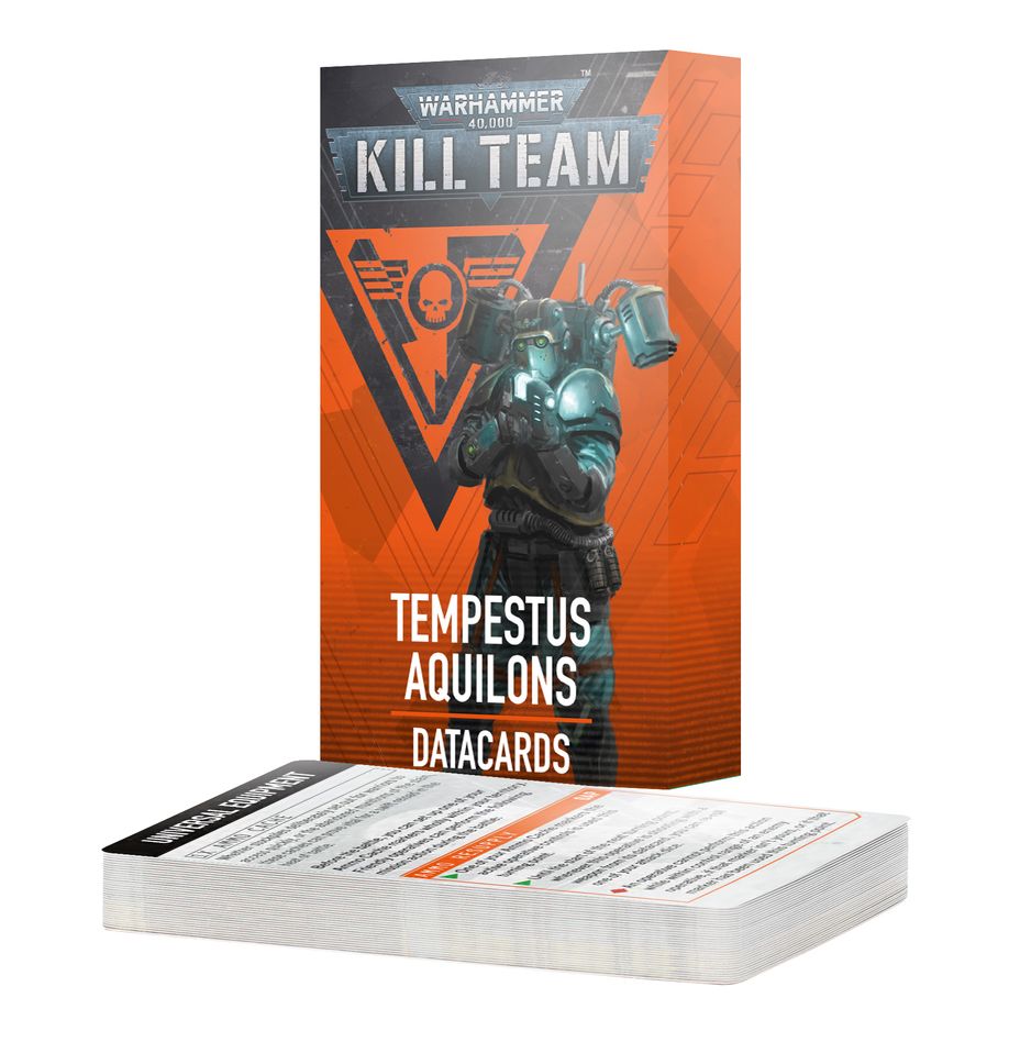 Warhammer 40K: Kill Team: Tempestus Aquilons – Datacards
