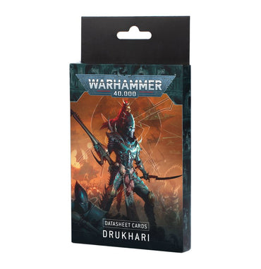 Warhammer 40K: Drukhari - Datasheet Cards (English)