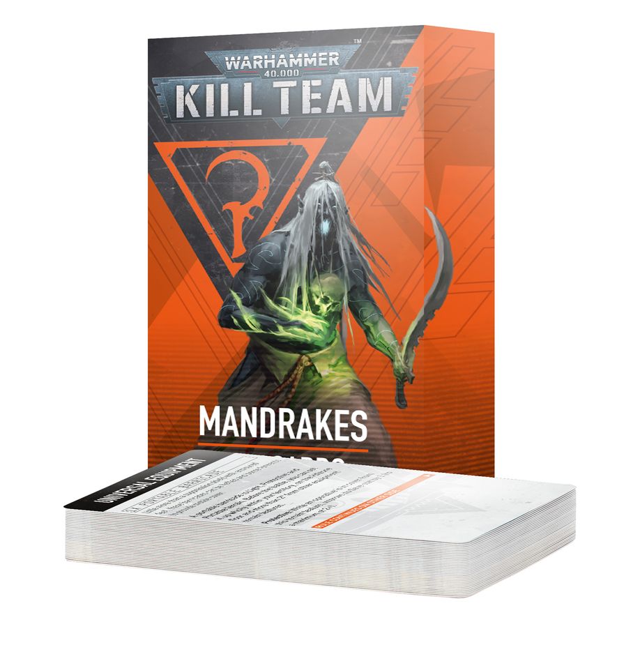 Warhammer 40K: Kill Team - Mandrakes Datacards