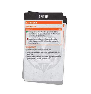 Warhammer 40K: Kill Team - Approved Ops Card Pack 2025