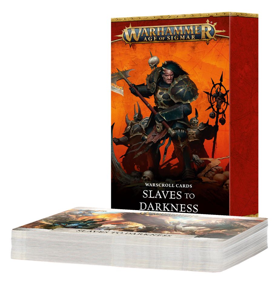 Warhammer Age of Sigmar: Warscroll Cards - Slaves to Darkness