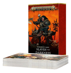 Warhammer Age of Sigmar: Warscroll Cards - Slaves to Darkness