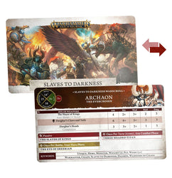 Warhammer, Age of Sigmar: Warscroll Cards - Slaves to Darkness