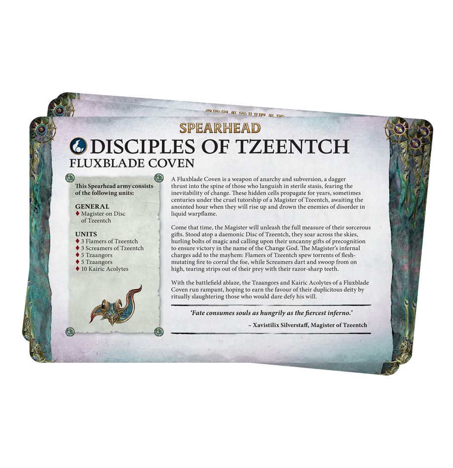 Warhammer, Age of Sigmar: Disciples of Tzeentch - Faction Pack