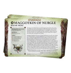 Warhammer, Age of Sigmar: Maggotkin of Nurgle - Faction Pack