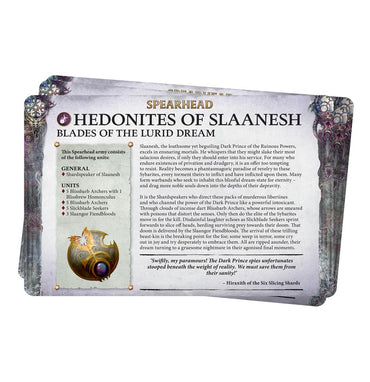 Warhammer, Age of Sigmar: Hedonites of Slaanesh - Faction Pack