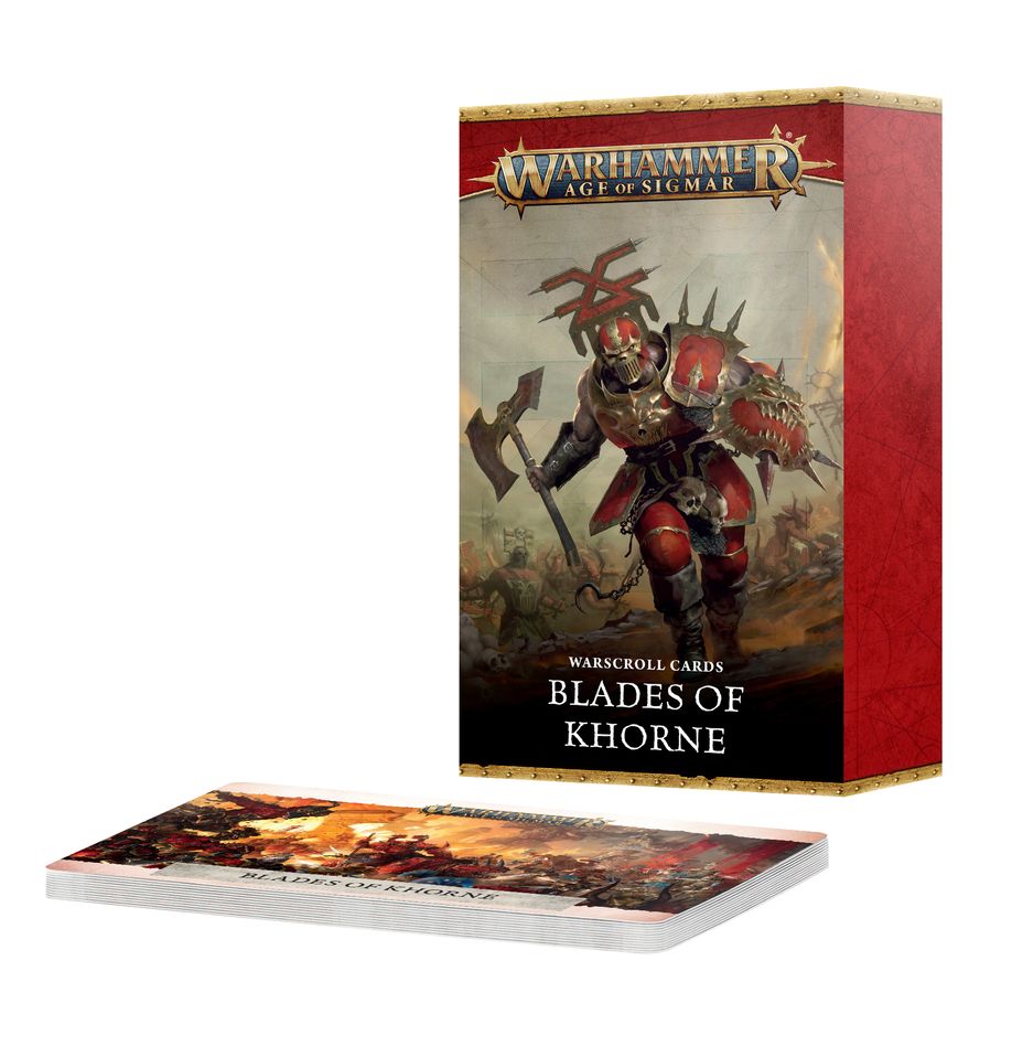 Warhammer, Age of Sigmar: Warscroll Cards - Blades of Khorne