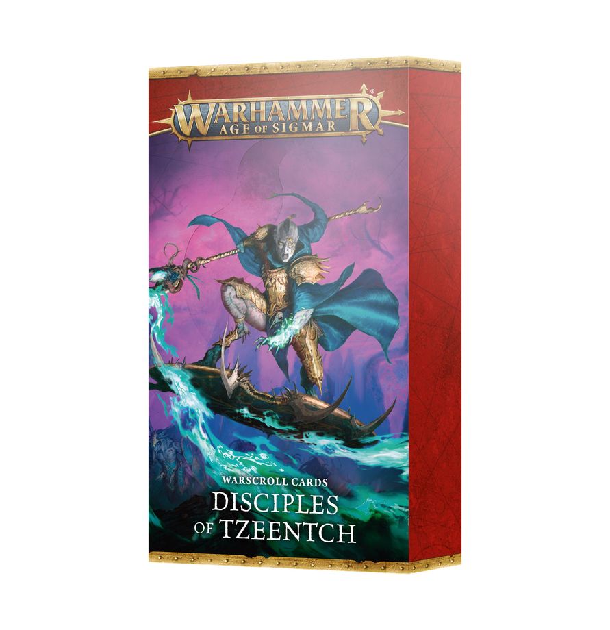Warhammer Age of Sigmar: Disciples Of Tzeentch - Warscroll Cards