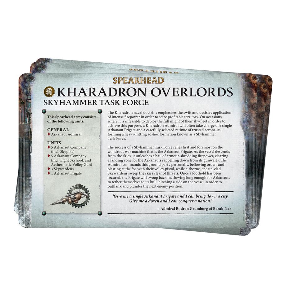 Warhammer, Age of Sigmar: Kharadron Overlords - Faction Pack