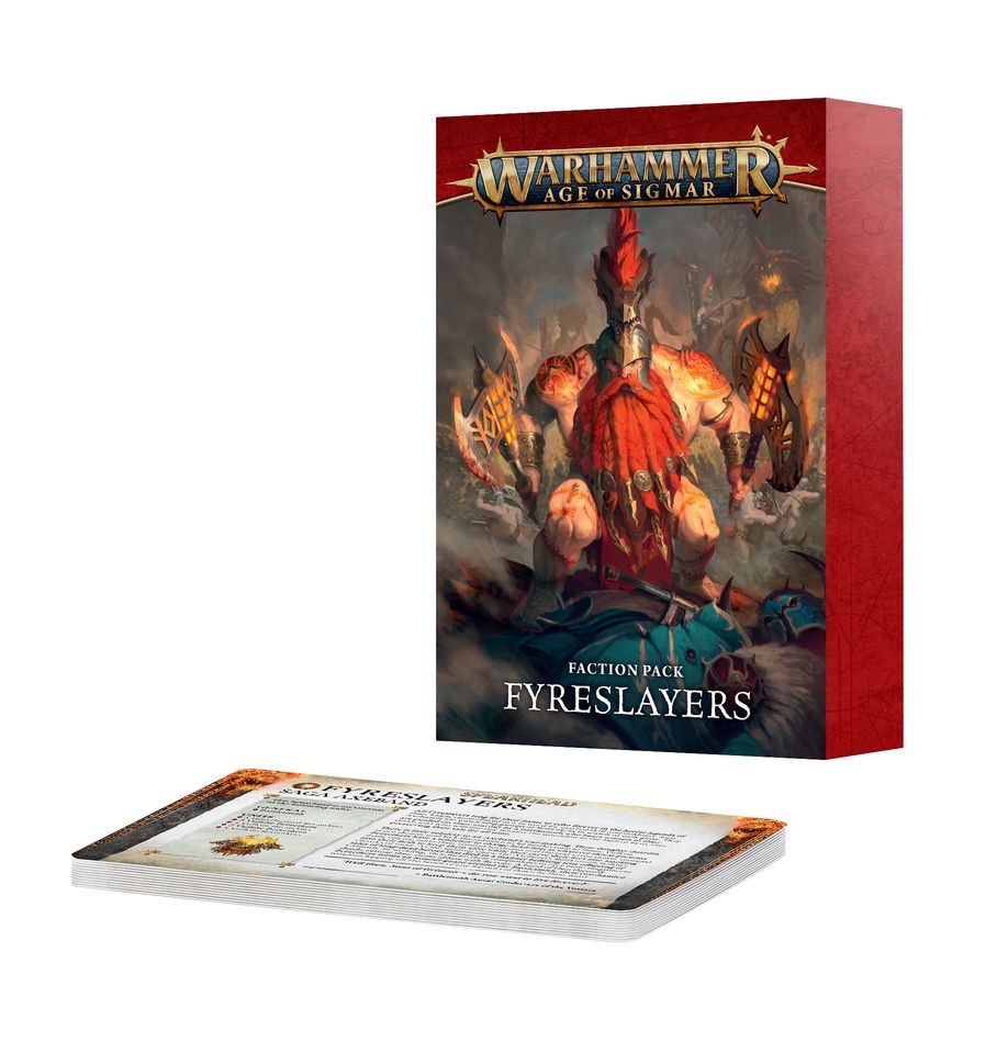 Warhammer, Age of Sigmar: Fyreslayers - Faction Pack