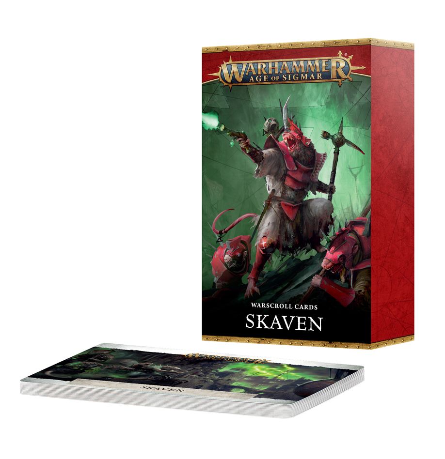 Warhammer, Age of Sigmar: Skaven - Warscroll Cards