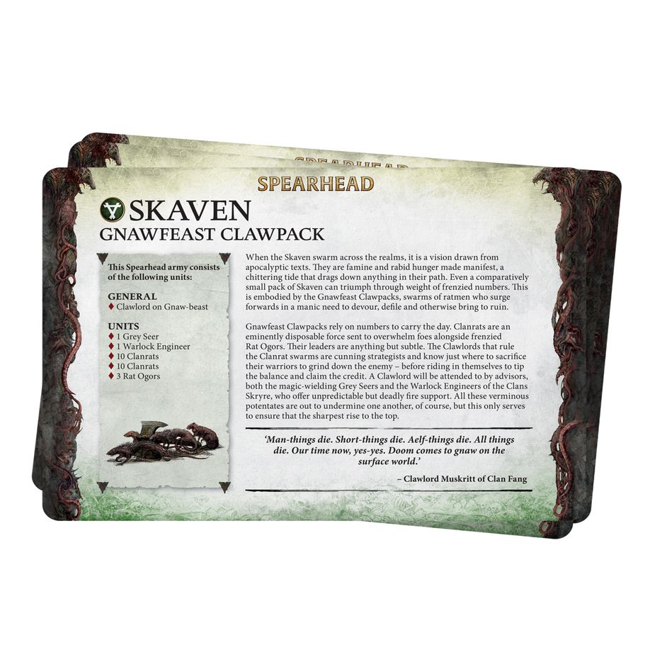 Warhammer, Age of Sigmar: Skaven - Faction Pack