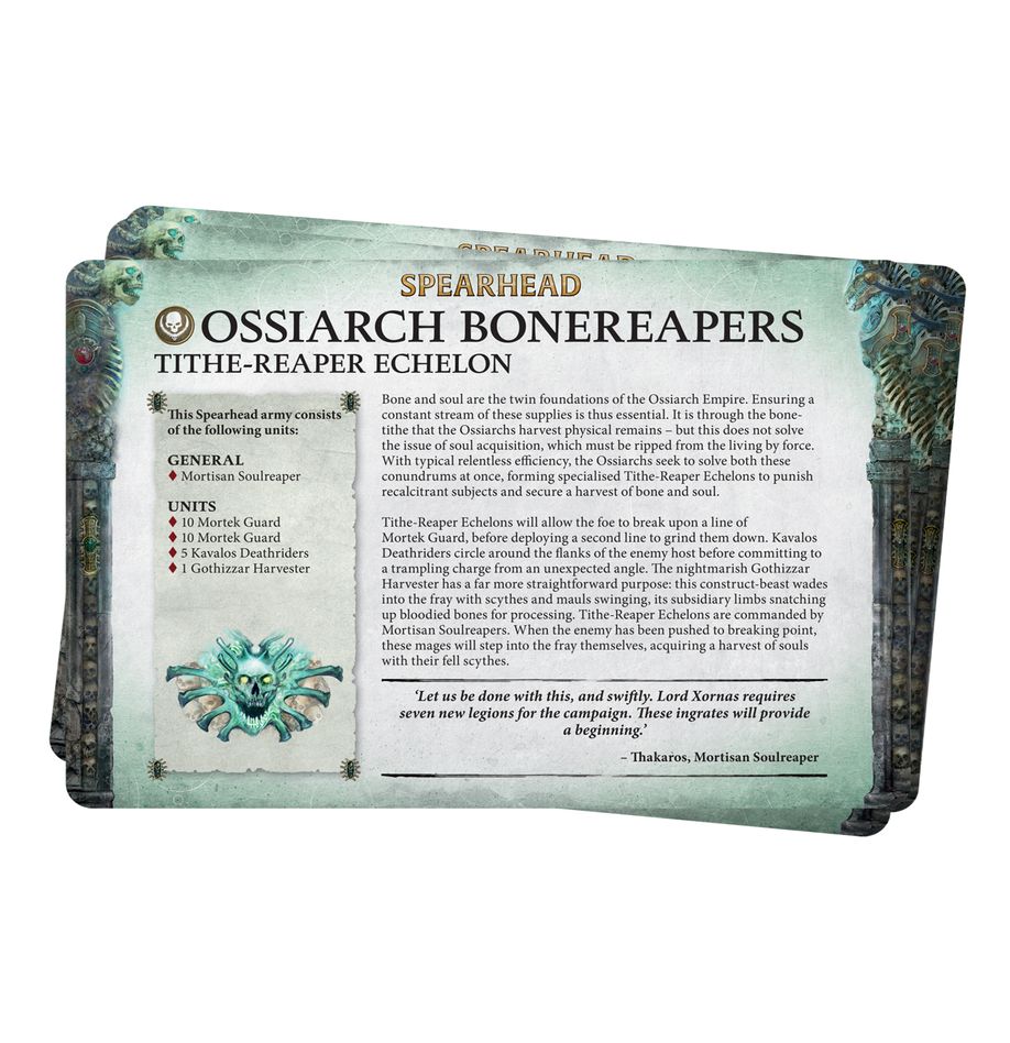 Warhammer, Age of Sigmar: Ossiarch Bonereapers - Faction Pack