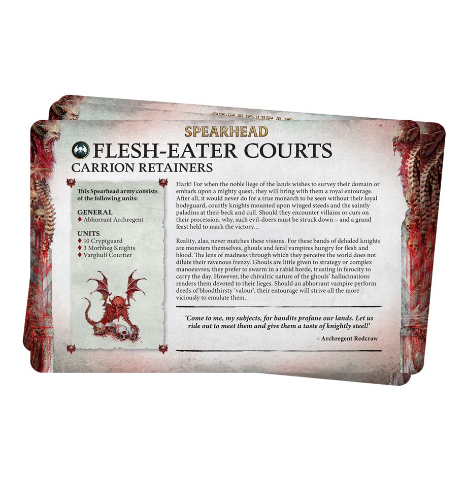 Warhammer, Age of Sigmar: Flesh-Eater Courts - Faction Pack