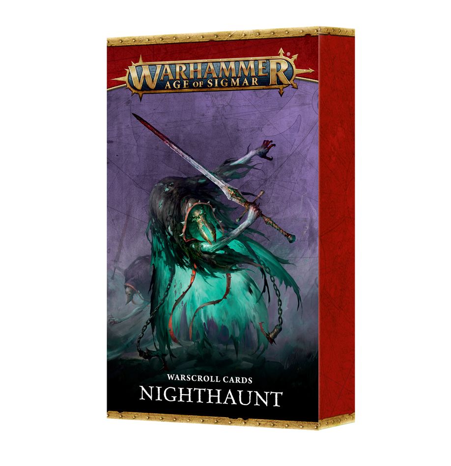 Warhammer Age of Sigmar: Nighthaunt - Warscroll Cards (English)