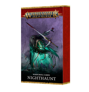 Warhammer Age of Sigmar: Nighthaunt - Warscroll Cards (English)