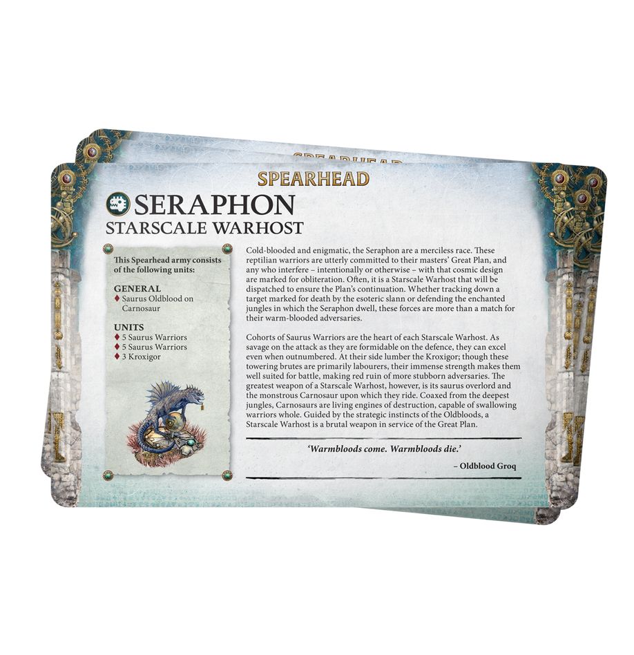 Warhammer, Age of Sigmar: Seraphon - Faction Pack