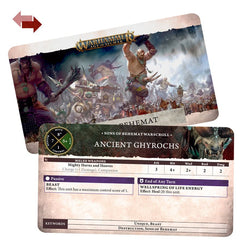 Warhammer Age Of Sigmar: Sons Of Behemat - Warscroll Cards