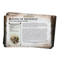 Warhammer, Age of Sigmar: Sons of Behemat - Faction Pack