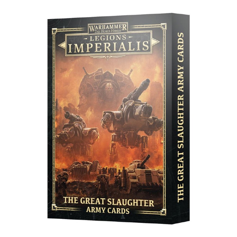 Warhammer, Horus Heresy: Legions Imperialis – The Great Slaughter - Army Cards