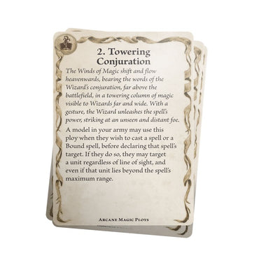 Warhammer The Old World: Arcane Magic Ploys Card Deck (Online)