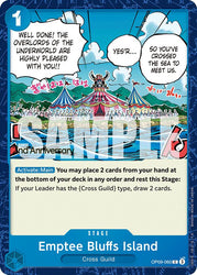 Emptee Bluffs Island [Emperors in the New World: 2nd Anniversary Tournament Cards]