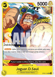 Jaguar.D.Saul [Emperors in the New World: 2nd Anniversary Tournament Cards]