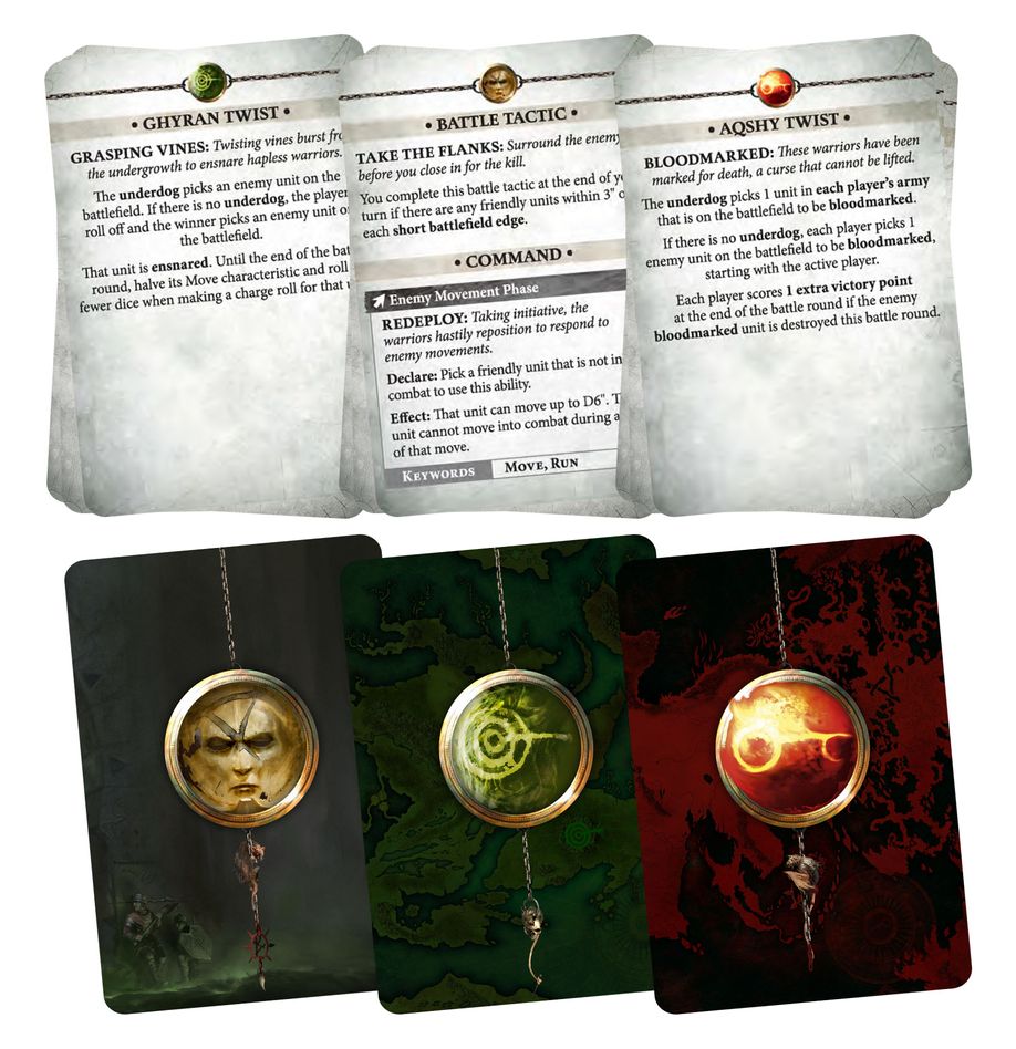 Warhammer, Age of Sigmar: Fire & Jade Gaming Pack