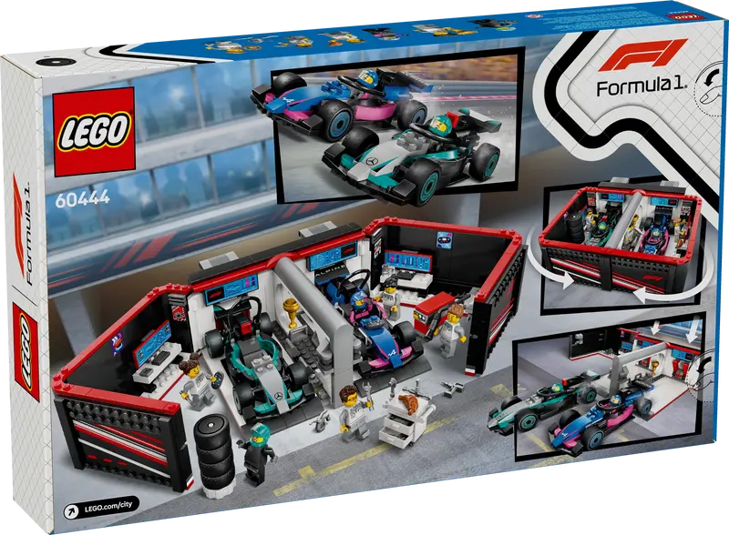 Lego: City - F1 Garage & Mercedes-AMG & Alpine Cars