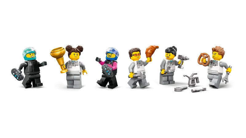 Lego: City - F1 Garage & Mercedes-AMG & Alpine Cars