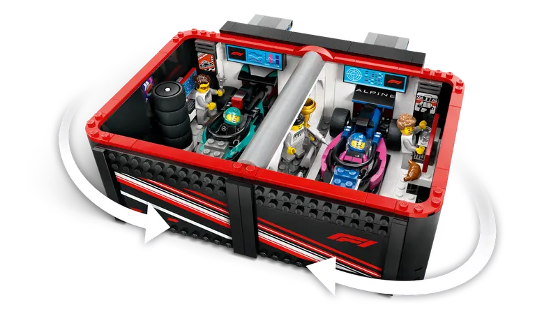 Lego: City - F1 Garage & Mercedes-AMG & Alpine Cars
