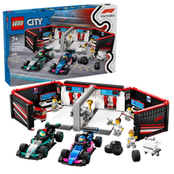 Lego: City - F1 Garage & Mercedes-AMG & Alpine Cars