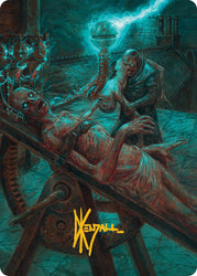 Rooftop Storm Art Card (Gold-Stamped Signature) [Innistrad Remastered Art Series]