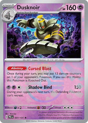 Dusknoir (037/131) (Master Ball Pattern) [Scarlet & Violet: Prismatic Evolutions]