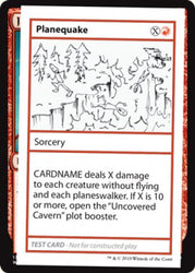 Planequake (2021 Edition) [Mystery Booster Playtest Cards]