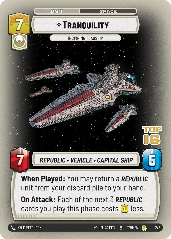 Tranquility - Inspiring Flagship (2/2) (Top 16) (2/2) [Store Showdown Promos]