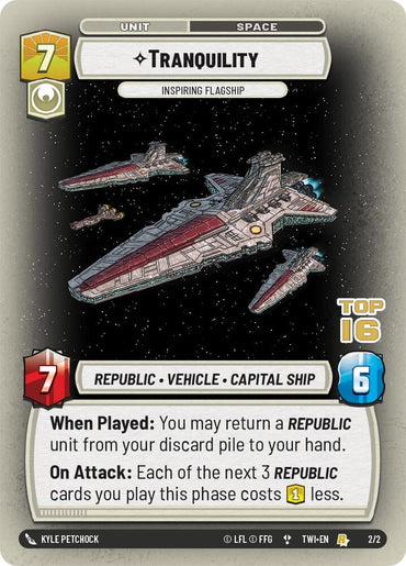 Tranquility - Inspiring Flagship (2/2) (Top 16) (2/2) [Store Showdown Promos]
