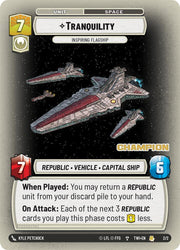 Tranquility - Inspiring Flagship (2/2) (Champion) (2/2) [Store Showdown Promos]
