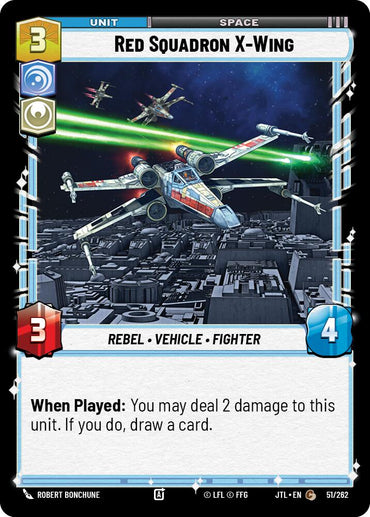 Red Squadron X-Wing (051/262) (051/257) [Jump to Lightspeed]