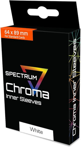 BCW Spectrum Chroma Inner Sleeve: White (100 ct)