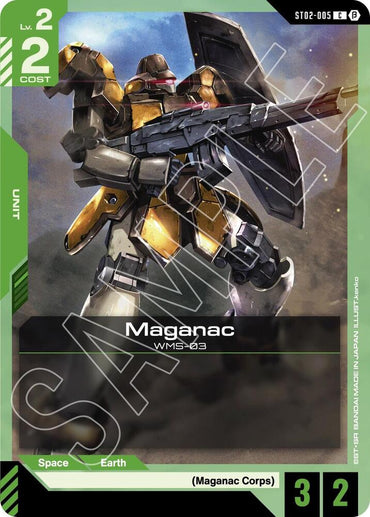 Maganac (ST02-005) [Edition Beta]
