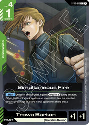 Simultaneous Fire (ST02-012) [Edition Beta]