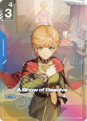A Show of Resolve (U+) (GD01-100) [Edition Beta]