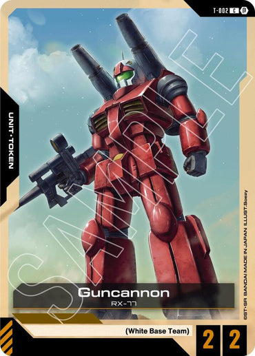 Guncannon (T-002) Token (T-002) [Edition Beta]