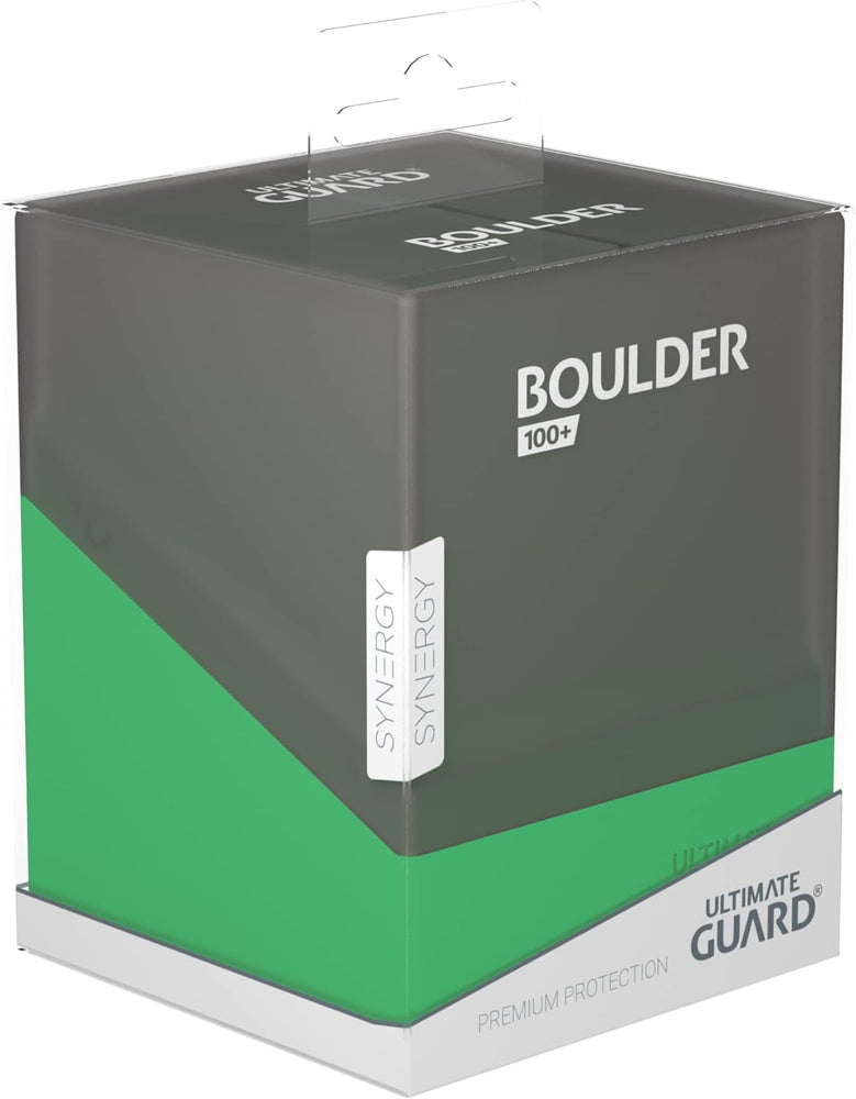 Ultimate Guard Boulder Deck Box: 100+ Synergy Black/Green