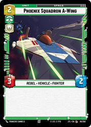 Phoenix Squadron A-Wing (095/262) (095/257) [Jump to Lightspeed]