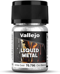 Vallejo Liquid Metal: White Gold (35 ml)