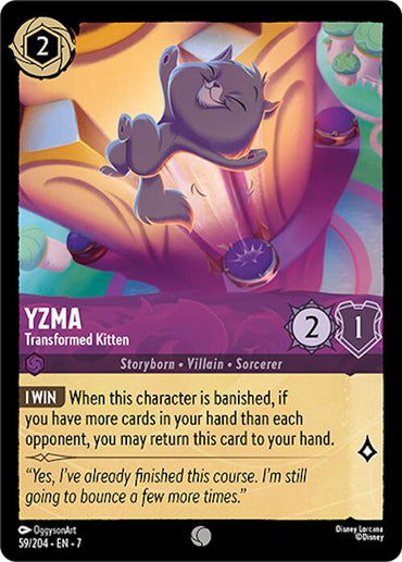 Yzma - Transformed Kitten (59/204) [Archazia's Island]